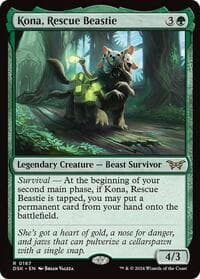Kona, Rescue Beastie (0187) from Duskmourn: House of Horror