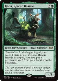 Kona, Rescue Beastie (0299) from Duskmourn: House of Horror