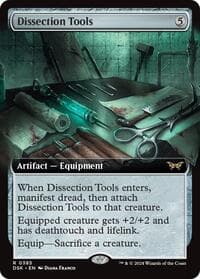 Dissection Tools (Extended Art) from Duskmourn: House of Horror