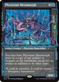 Phyrexian Metamorph from Secret Lair Drop Series
