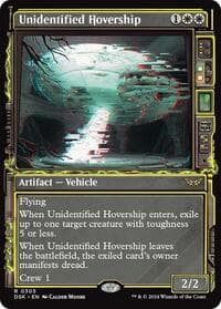 Unidentified Hovership (Showcase) from Duskmourn: House of Horror