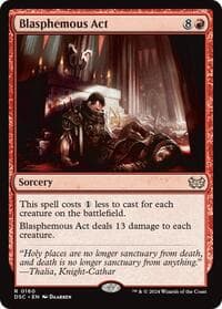 Blasphemous Act from Commander: Duskmourn: House of Horror