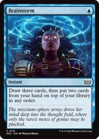 Brainstorm from Commander: Duskmourn: House of Horror
