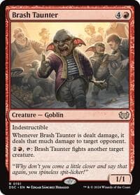 Brash Taunter from Commander: Duskmourn: House of Horror
