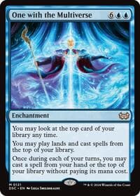 One with the Multiverse from Commander: Duskmourn: House of Horror