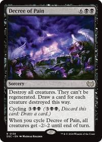 Decree of Pain from Commander: Duskmourn: House of Horror