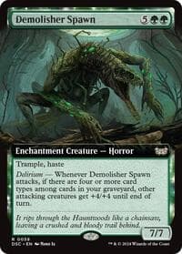 Demolisher Spawn (Extended Art) from Commander: Duskmourn: House of Horror