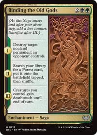 Binding the Old Gods from Commander: Duskmourn: House of Horror