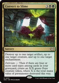 Convert to Slime from Commander: Duskmourn: House of Horror