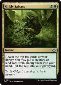 Grisly Salvage from Commander: Duskmourn: House of Horror