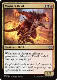 Mayhem Devil from Commander: Duskmourn: House of Horror