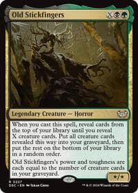 Old Stickfingers from Commander: Duskmourn: House of Horror