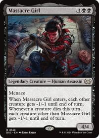Massacre Girl from Commander: Duskmourn: House of Horror