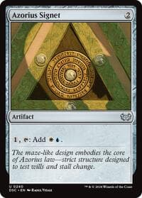 Azorius Signet from Commander: Duskmourn: House of Horror