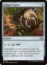 Golgari Signet from Commander: Duskmourn: House of Horror