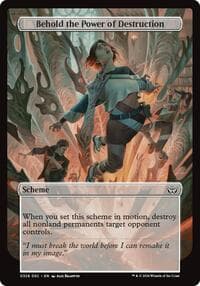 Behold the Power of Destruction (Full Art) from Archenemy: Duskmourn