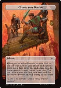 Choose Your Demise (Full Art) from Archenemy: Duskmourn