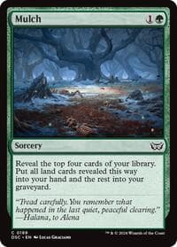 Mulch from Commander: Duskmourn: House of Horror