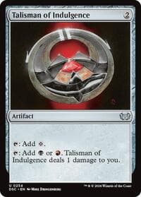 Talisman of Indulgence from Commander: Duskmourn: House of Horror