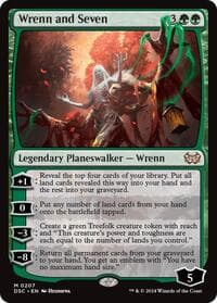 Wrenn and Seven from Commander: Duskmourn: House of Horror