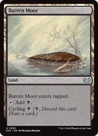 Barren Moor from Commander: Duskmourn: House of Horror