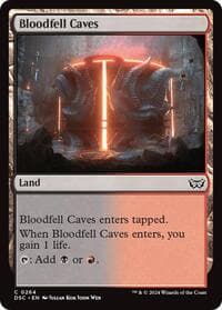 Bloodfell Caves from Commander: Duskmourn: House of Horror