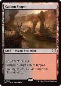 Canyon Slough from Commander: Duskmourn: House of Horror