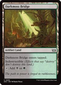 Darkmoss Bridge from Commander: Duskmourn: House of Horror