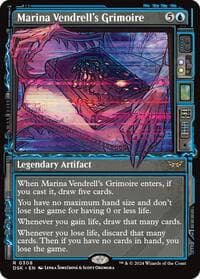 Marina Vendrell's Grimoire (Showcase) from Duskmourn: House of Horror