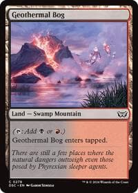 Geothermal Bog from Commander: Duskmourn: House of Horror