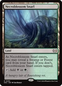 Necroblossom Snarl from Commander: Duskmourn: House of Horror