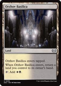 Orzhov Basilica from Commander: Duskmourn: House of Horror