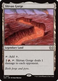 Shivan Gorge from Commander: Duskmourn: House of Horror