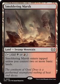 Smoldering Marsh from Commander: Duskmourn: House of Horror