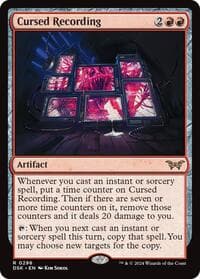 Cursed Recording (0296) from Duskmourn: House of Horror