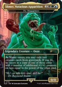 Slimer, Voracious Apparition - The Mimeoplasm from Secret Lair Drop Series