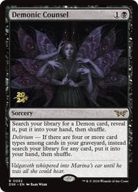 Demonic Counsel from Prerelease Cards