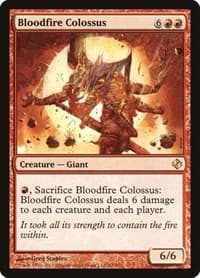Bloodfire Colossus from Duel Decks: Venser vs. Koth