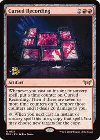 Cursed Recording (0131) from Prerelease Cards