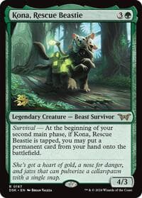 Kona, Rescue Beastie (0187) from Prerelease Cards