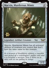 Marvin, Murderous Mimic from Prerelease Cards
