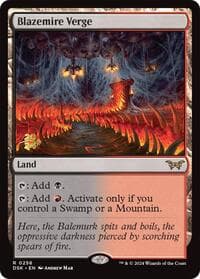 Blazemire Verge from Prerelease Cards