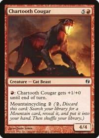 Chartooth Cougar from Duel Decks: Venser vs. Koth