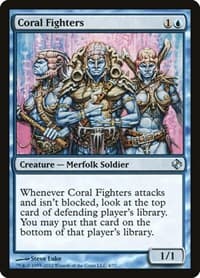 Coral Fighters from Duel Decks: Venser vs. Koth
