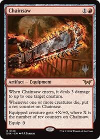 Chainsaw from Promo Pack: Duskmourn: House of Horror