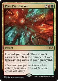 Peer Past the Veil from Promo Pack: Duskmourn: House of Horror