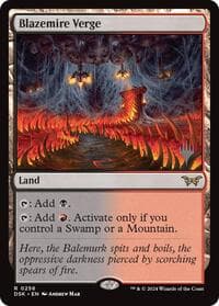 Blazemire Verge from Promo Pack: Duskmourn: House of Horror