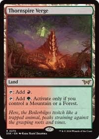 Thornspire Verge from Promo Pack: Duskmourn: House of Horror