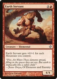 Earth Servant from Duel Decks: Venser vs. Koth