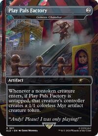 Play Pals Factory - Genesis Chamber from Secret Lair Drop Series